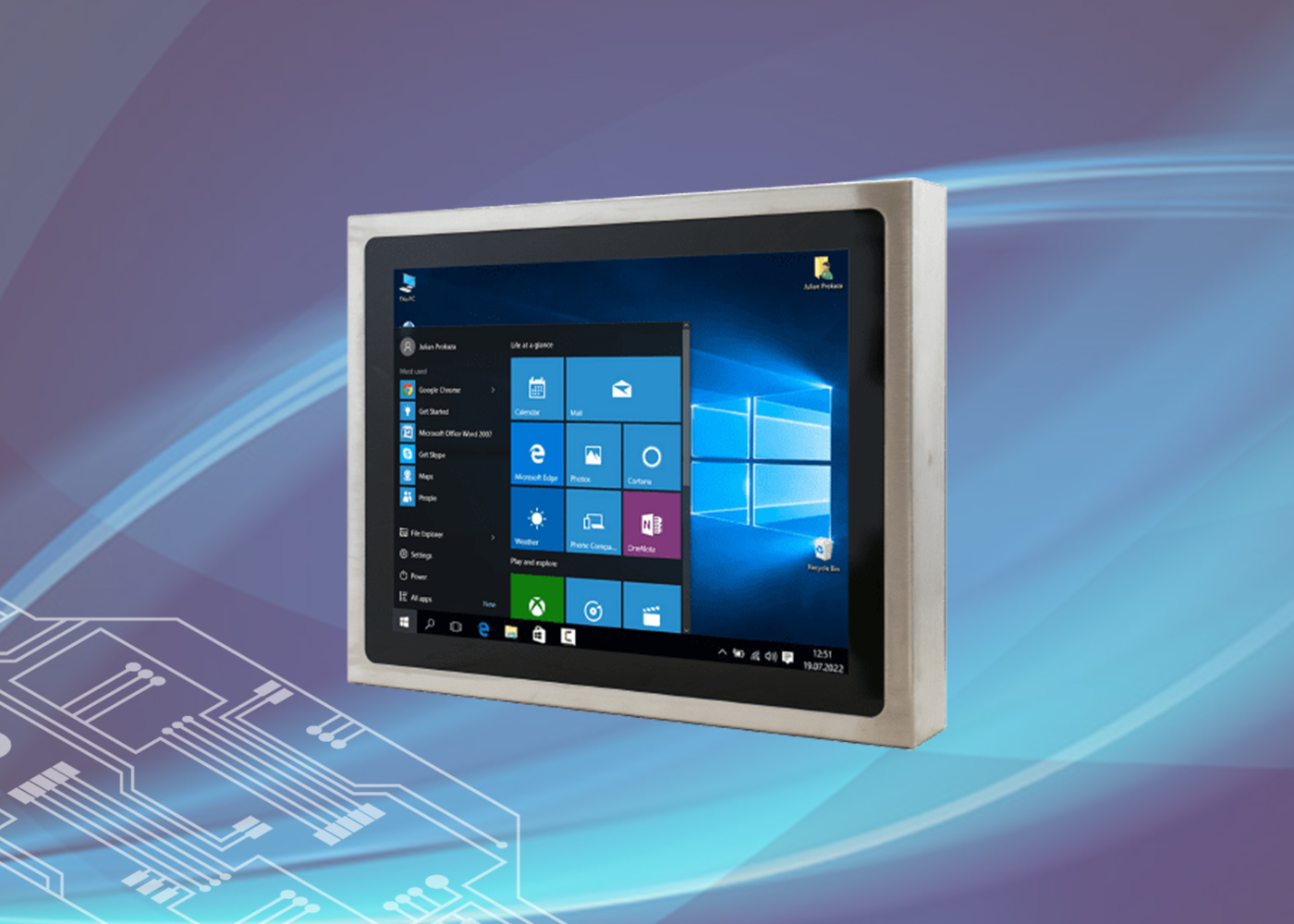 FM10 10.4″ Windows Vehicle Mounted Computer : Backplane System ...